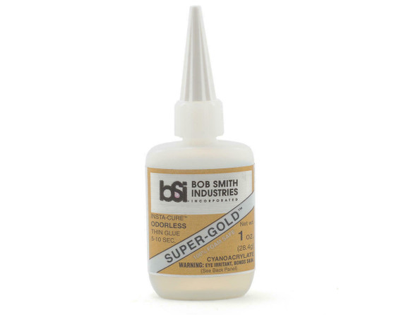 BSI 122 Cyanoacrylate(CA) Super Glue 1oz Super Thin Gold -Gold Label