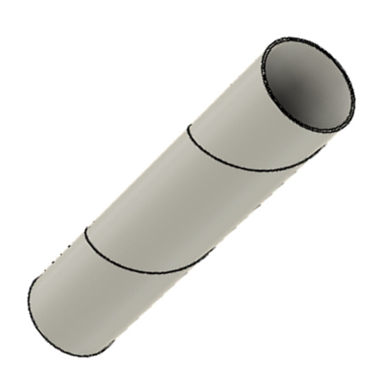 Semroc Body Tube ST-9(24mm Motor) 4.5" Long  SEM-ST-945