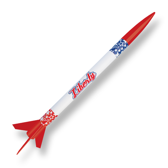 Custom Flying Model Rocket Kit Liberty  CRC 10045