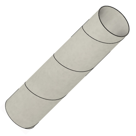 Semroc Body Tube BT-58 6.5" Long  SEM-BT-58-65