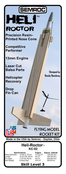 Semroc Instructions - Heli Roctor   SEM-IKC-02