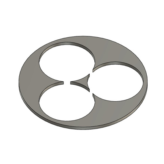 Semroc Centering Rings Fiber 3x ST-7 to ST-20(2pk)  SEM-CR-3x7-20