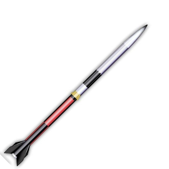 LOC Precision Flying Model Rocket Kit 1.63" Black Brant X  PFY-BBX
