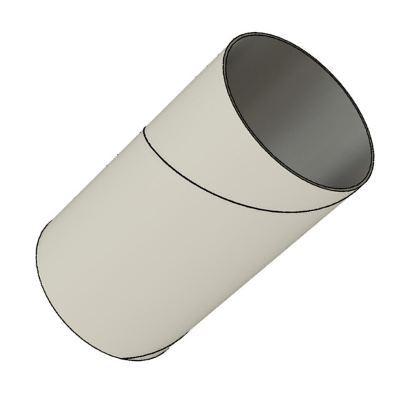 Semroc Body Tube BT-55 2.3" Long  SEM-BT-55-23