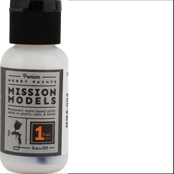 Mission Models Flat Coat Clear 1fl oz  MMA-004