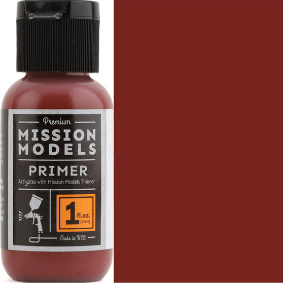 Mission Models Red Oxide Primer German WWII 1fl oz  MMS-004
