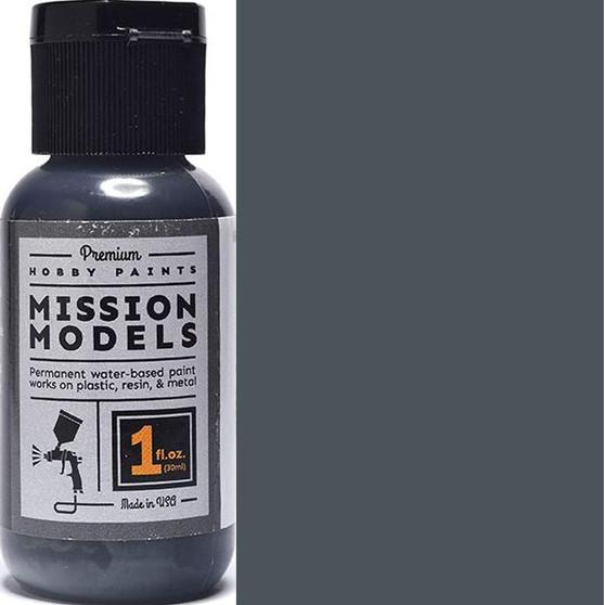 Mission Models Panzergrau  / Black Grey RAL 7021 1fl oz  MMP-014