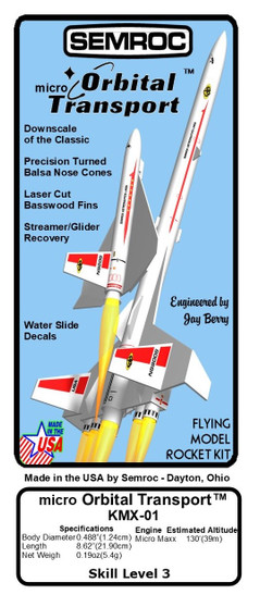 Semroc Instructions - Micro(MX) Orbital Transport   SEM-IKMX-01