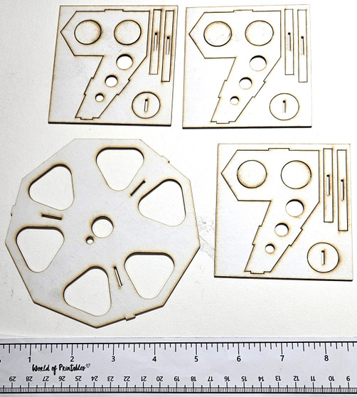 Semroc Centering Ring Set Jupiter B   SEM-CR-KN-06