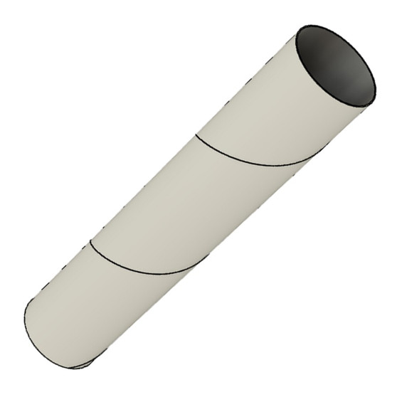 Semroc Body Tube BT-50 4.9" Long  SEM-BT-50-49