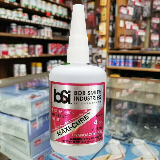 BSI 136 Cyanoacrylate(CA) Super Glue 4oz Thick Pocket - Red Label