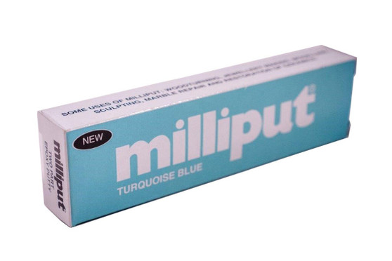 Milliput Medium Turquoise Blue Epoxy Putty MPP 6