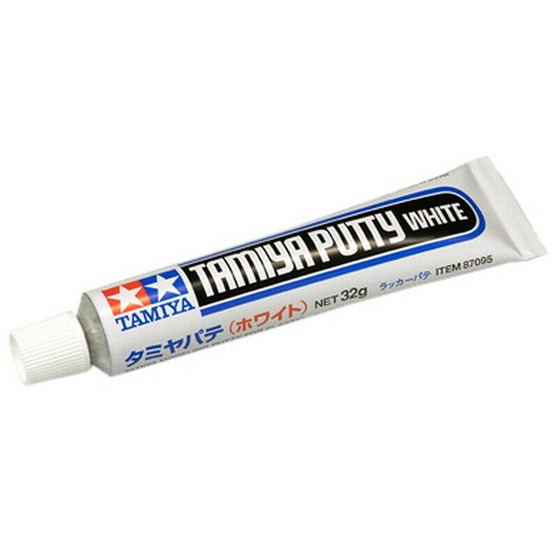 Tamiya Basic Putty 32gr Tube White 87095