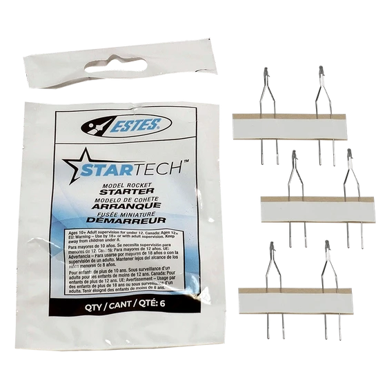 Estes Model Rocket Star Tech Starters(Igniters) for flying model rockets  EST 2303