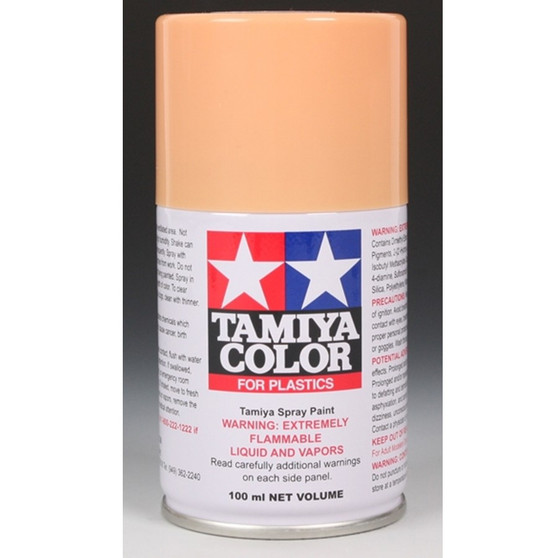 Tamiya Spray Paint TS-77 Flat Flesh 3.3fl ounces(100ml) TAM 85077.