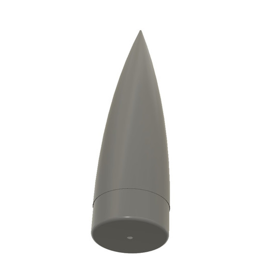 Semroc 3D Printed Nose Cone BT-70 7.2" Ogive PETG  SEM-NC-70TT-PETG *