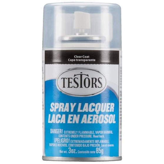 Testors Spray Paint Gloss Clear 3.0fl ounces(89ml) TES 1261