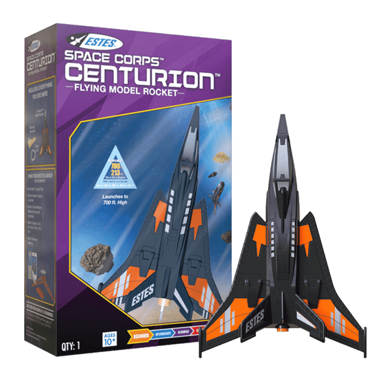 Estes Flying Model Rocket Launch Set Space Corp Centurion   EST 5324