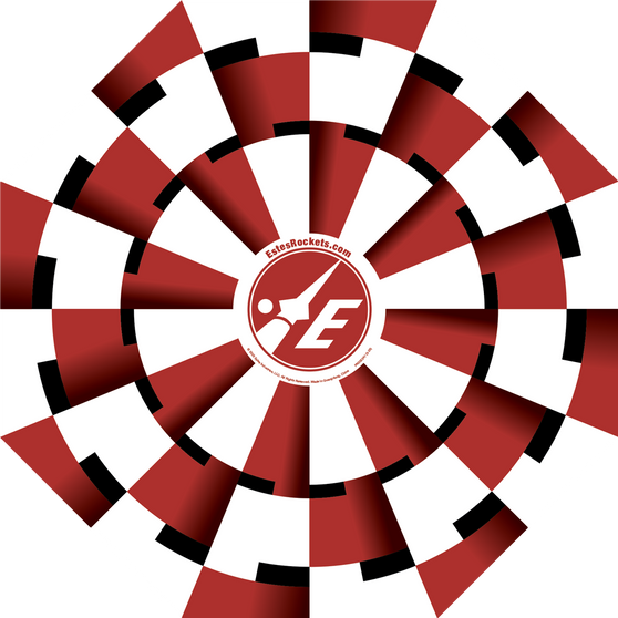 Estes Flying Model Rocket Part Rip Stop Nylon Parachute 24"(1pk)  EST 302247