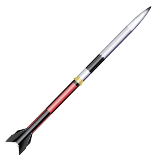 LOC Precision Flying Model Rocket Kit 4.0" Black Brant X  LOC LC-BBX4