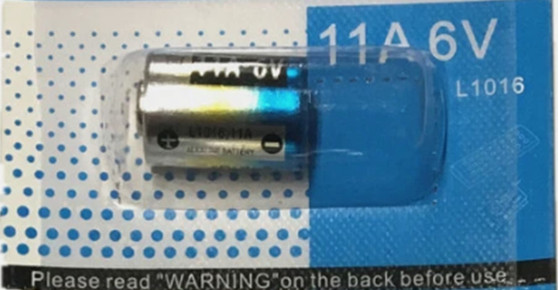 Battery Alkaline L1016 11A(1pk)(Replacement for Estes Altimeter)  Battery L1016