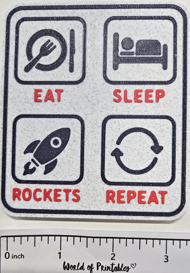 Wright Stuff Rocketeers(WSR) Refrigrator Magnet Fund Raiser $20 Donation