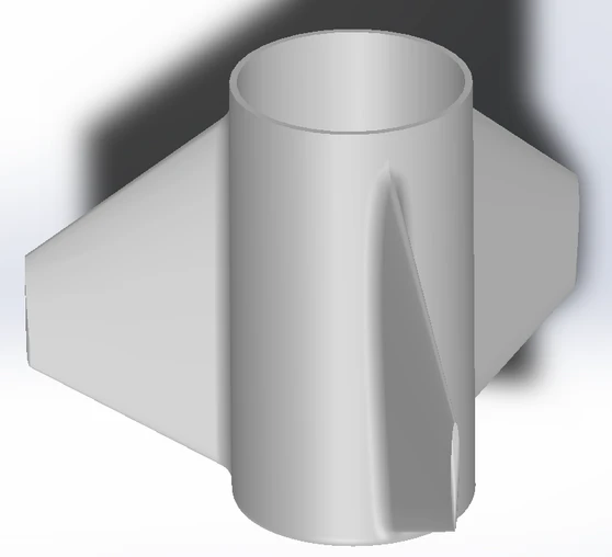 Kim Aerospace 3D BT-60 3 Fin Can Polycarbinate  KIM 60FC