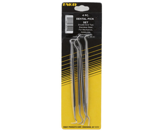 Enkay Dental Pick Set(4pcs)  ENK 350-4C