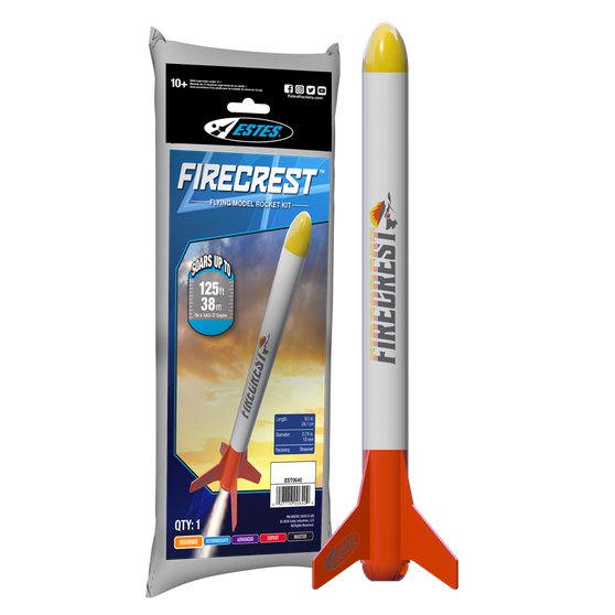 Estes Flying Model Rocket Kit Firecrest  EST 0640