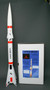 North Coast Rocketry Flying Model Rocket Kit Lance Delta  NCR 0201