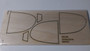 Semroc Laser-Cut Fins Estes Camroc Carrier  3/32 Balsa  SEM-FES-K66