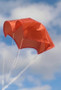 Top Flight Parachute Competition Orange 12" Thin Rip Stop Nylon  TOP-PAR-12TM