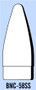Semroc Balsa Nose Cone BT-58 3.1" Bezier  SEM-BNC-58SS