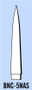 Semroc Balsa Nose Cone BT-5 Nike-Ajax  SEM-BNC-5NAS Semroc Balsa Nose Cone BT-5 Nike-Ajax  SEM-BNC-5NAS