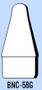 Semroc Balsa Nose Cone BT-58 2.2" Capsule   SEM-BNC-58G *