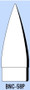 Semroc Balsa Nose Cone BT-58 3.25" Secant Ogive  SEM-BNC-58P