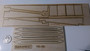 Semroc Laser-Cut Fins Phoenix AIM-54C (BT-58) Sheet A 1/16 Basswood, Sheet B 3/16 Balsa  SEM-FD-6