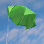 Top Flight Parachute Neon Green 12" Rip Stop Nylon  TOP-PAR-12