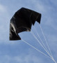 Top Flight Parachute Rip Stop Nylon 24" Black  TOP-PAR-24 Black Top Flight Parachute Rip Stop Nylon 24" Black  TOP-PAR-24 Black