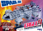 MPC Plastic Model Kit space 1999 Eagle 4 Transporter 1:72  MPC 979