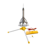 Estes Flying Model Rocket Mini Launch Set Star Hopper  EST 2427 Estes Flying Model Rocket Mini Launch Set Star Hopper  EST 2427