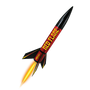 Estes Flying Model Rocket Kit Red Flare  EST 1954 Estes Flying Model Rocket Kit Red Flare  EST 1954