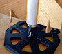 DHB Aerospace 3D Rocket Display Stand for 24mm Motor Rockets(1pk)  DHB-STAND-24