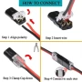 eRockets Double Wire Plug In Quick Conenctor(2pcs)  ERX 9236
