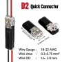 eRockets Double Wire Plug In Quick Conenctor(2pcs)  ERX 9236