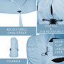 eRockets Headwear Extreme Condition Deluxe  Sun Hat Baby Blue  ERK XCM107