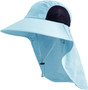 eRockets Headwear Extreme Condition Deluxe  Sun Hat Baby Blue  ERK XCM107