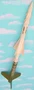 NewWay Oldway Flying Model Rocket Kit Nike Ajax  NWY-40