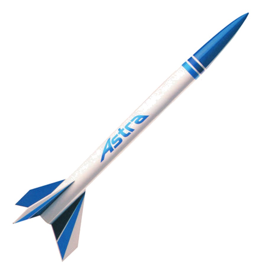 Quest Flying Model Rocket Kit Astra Single Bulk Pack Kit, No fancy