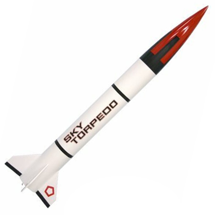 Dynastar Flying Model Rocket Kit Sky Torpedo